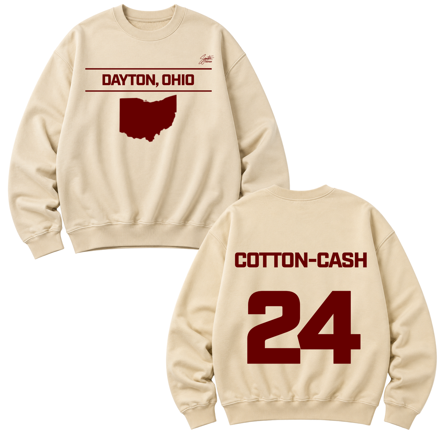 Kelvin Cotton-Cash Heavyweight Crewneck Sweatshirt