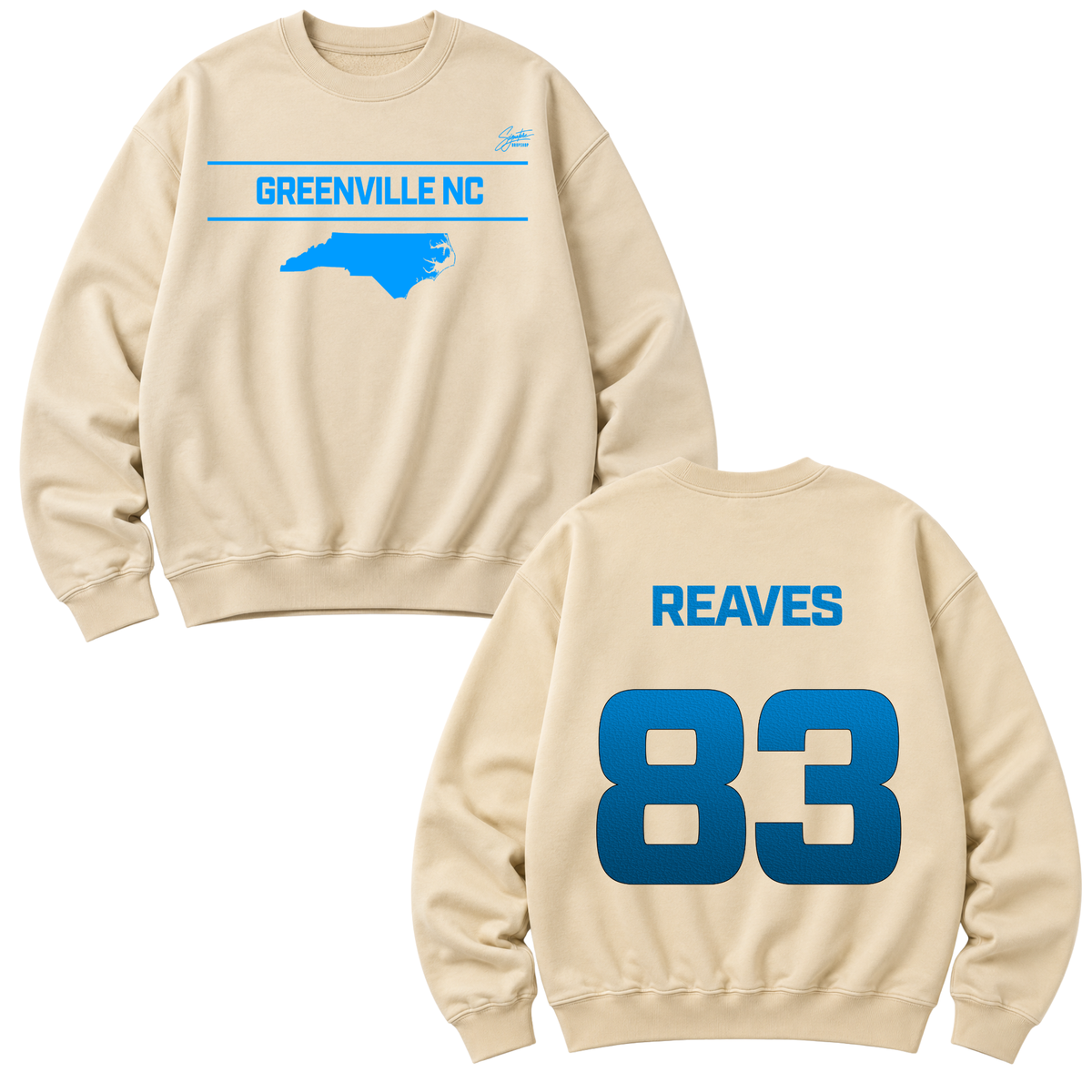Tyquavion Reaves Heavyweight Crewneck Sweatshirt