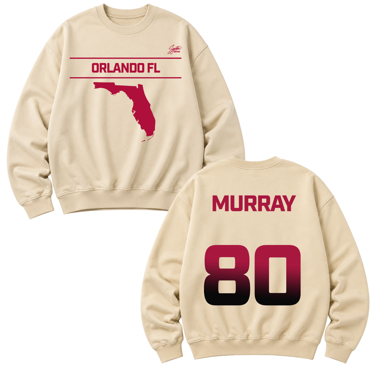 Nyqwan Murray Heavyweight Crewneck Sweatshirt
