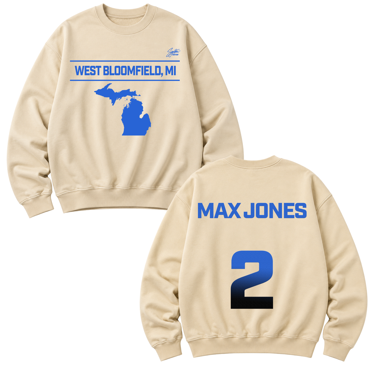 Max Jones Heavyweight Crewneck Sweatshirt