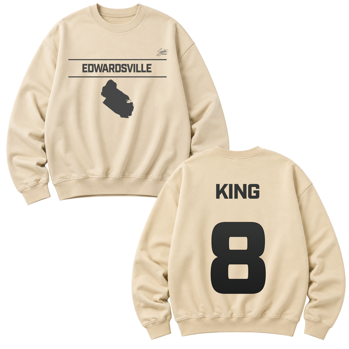 Joe King Heavyweight Crewneck Sweatshirt