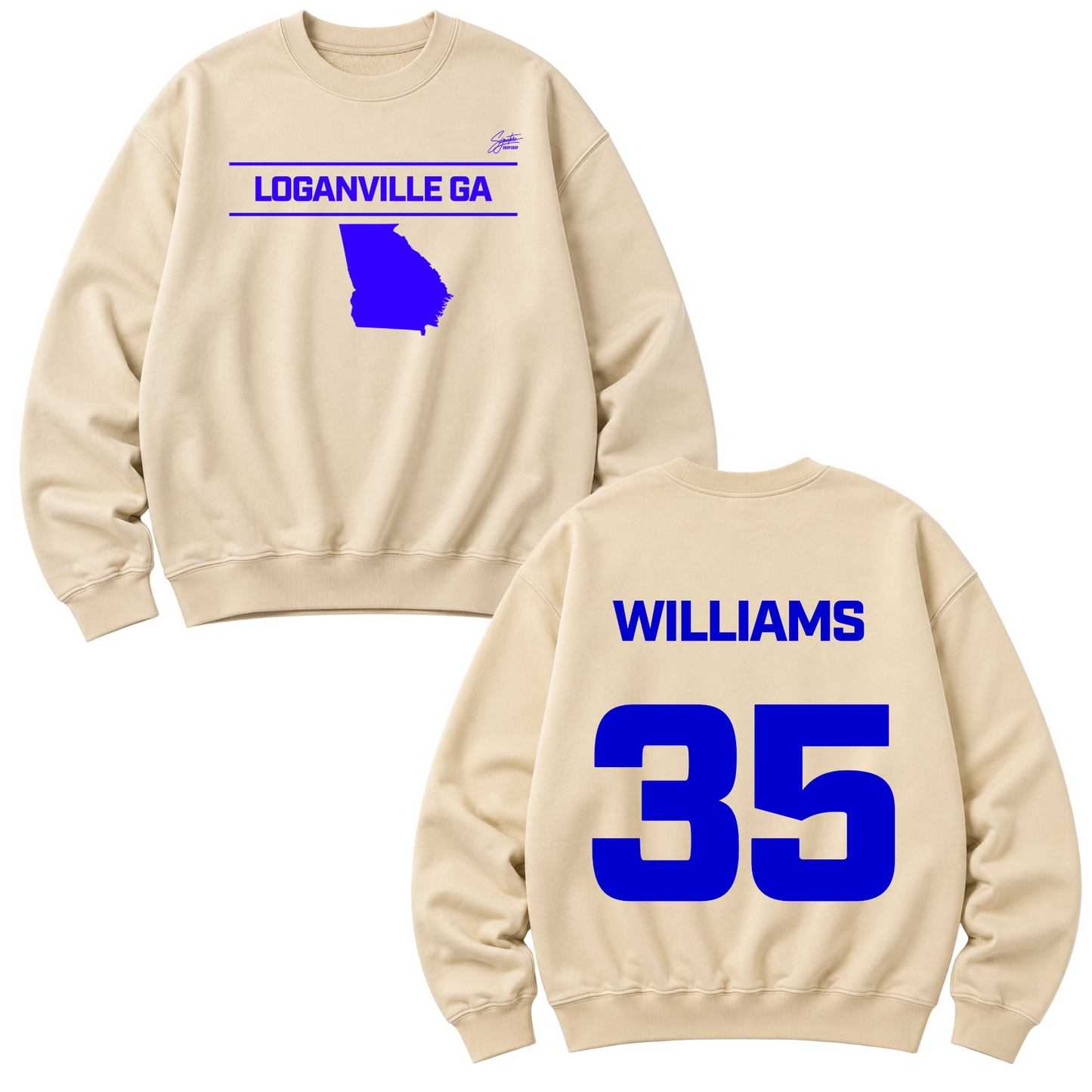 Jeremiah Williams Heavyweight Crewneck Sweatshirt