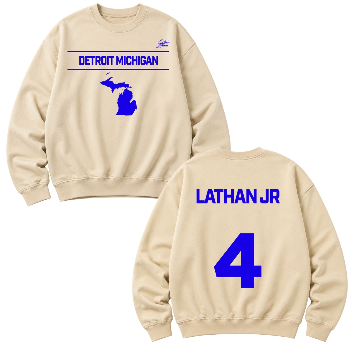 Nathaniel Lathan Jr Heavyweight Crewneck Sweatshirt
