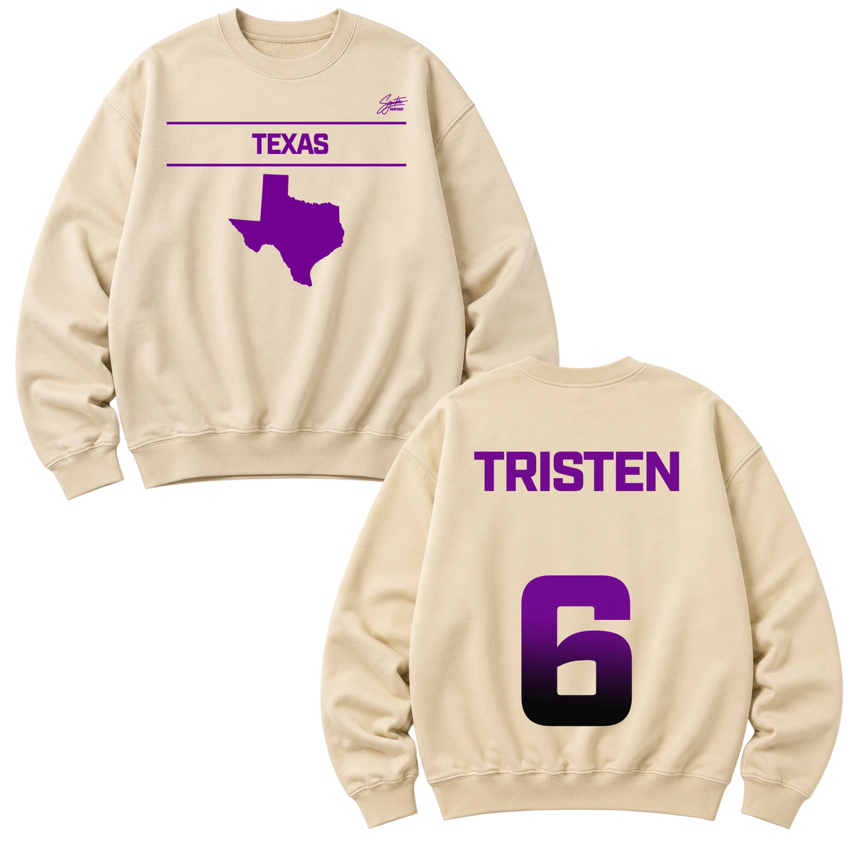 Tristen Davis Heavyweight Crewneck Sweatshirt