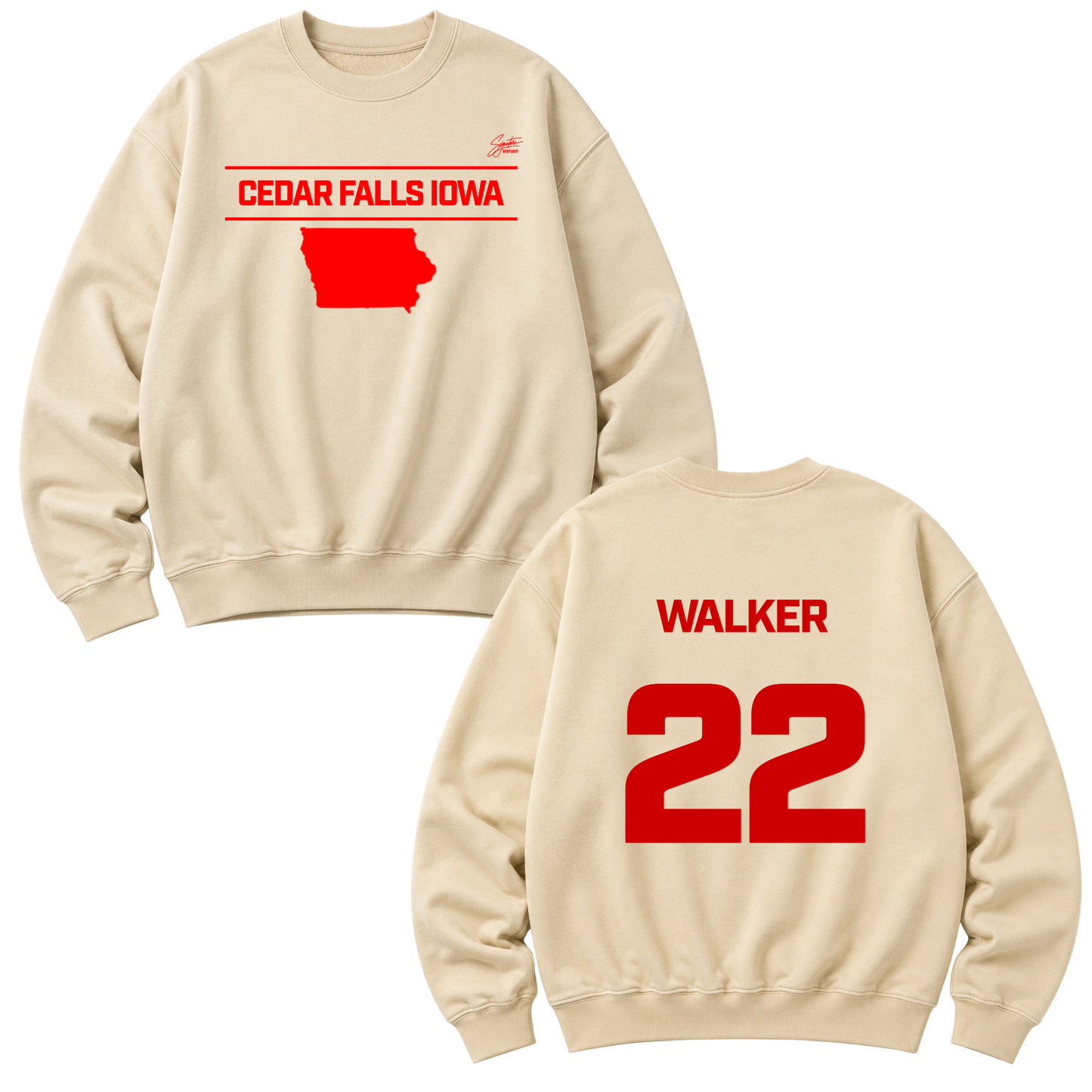 Kani Walker Heavyweight Crewneck Sweatshirt