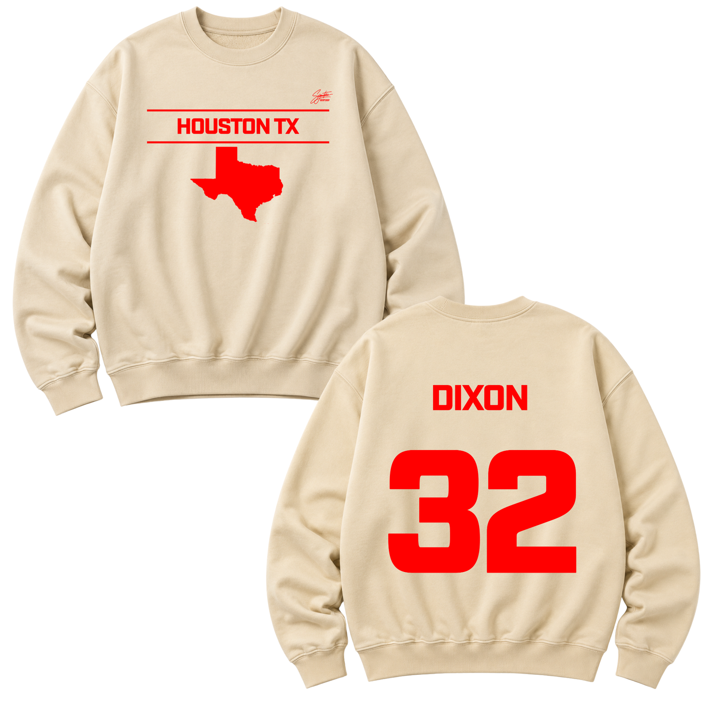 Zyquarius Dixon Heavyweight Crewneck Sweatshirt