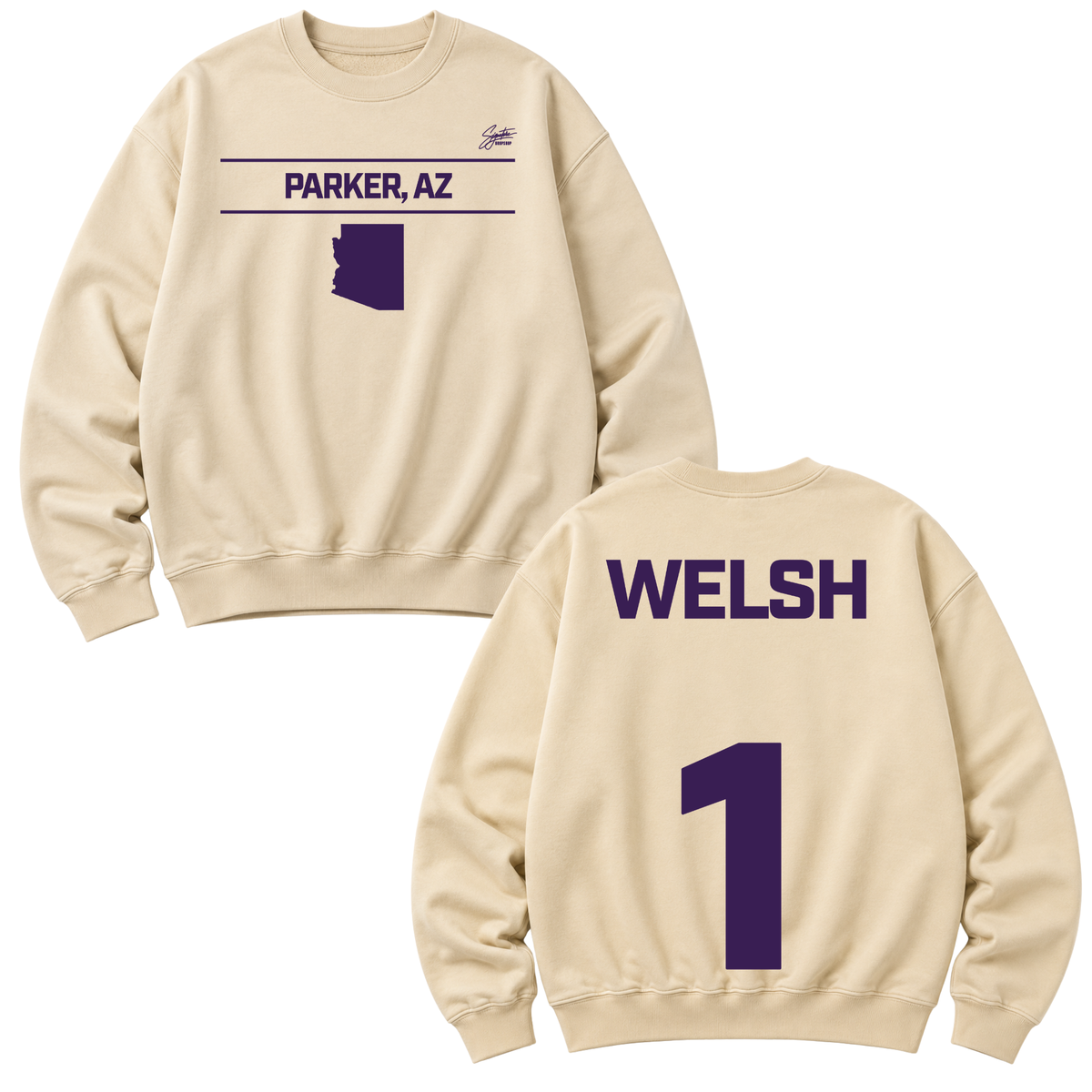 Darwin Welsh Heavyweight Crewneck Sweatshirt