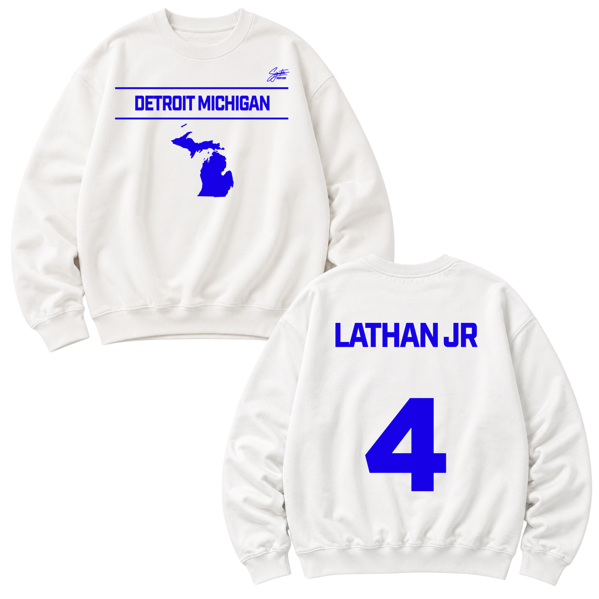 Nathaniel Lathan Jr Heavyweight Crewneck Sweatshirt