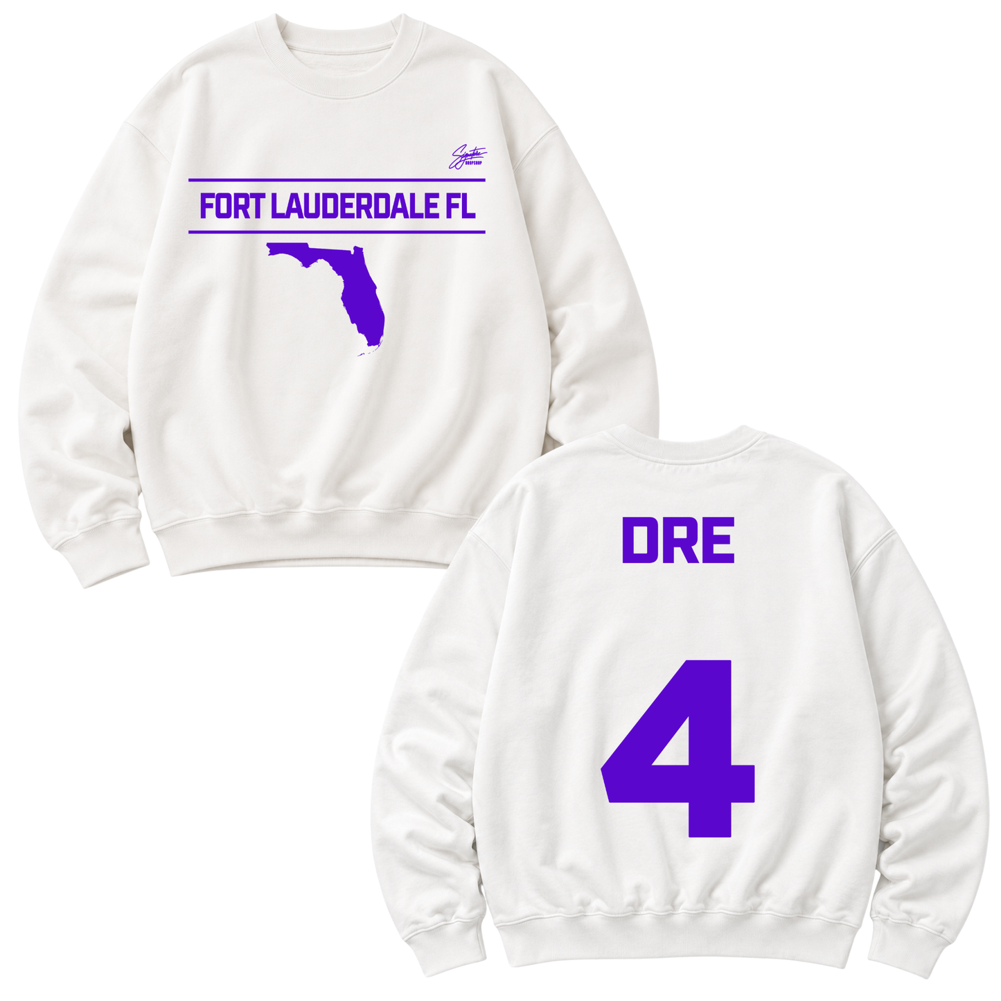 Andre Barrington Heavyweight Crewneck Sweatshirt