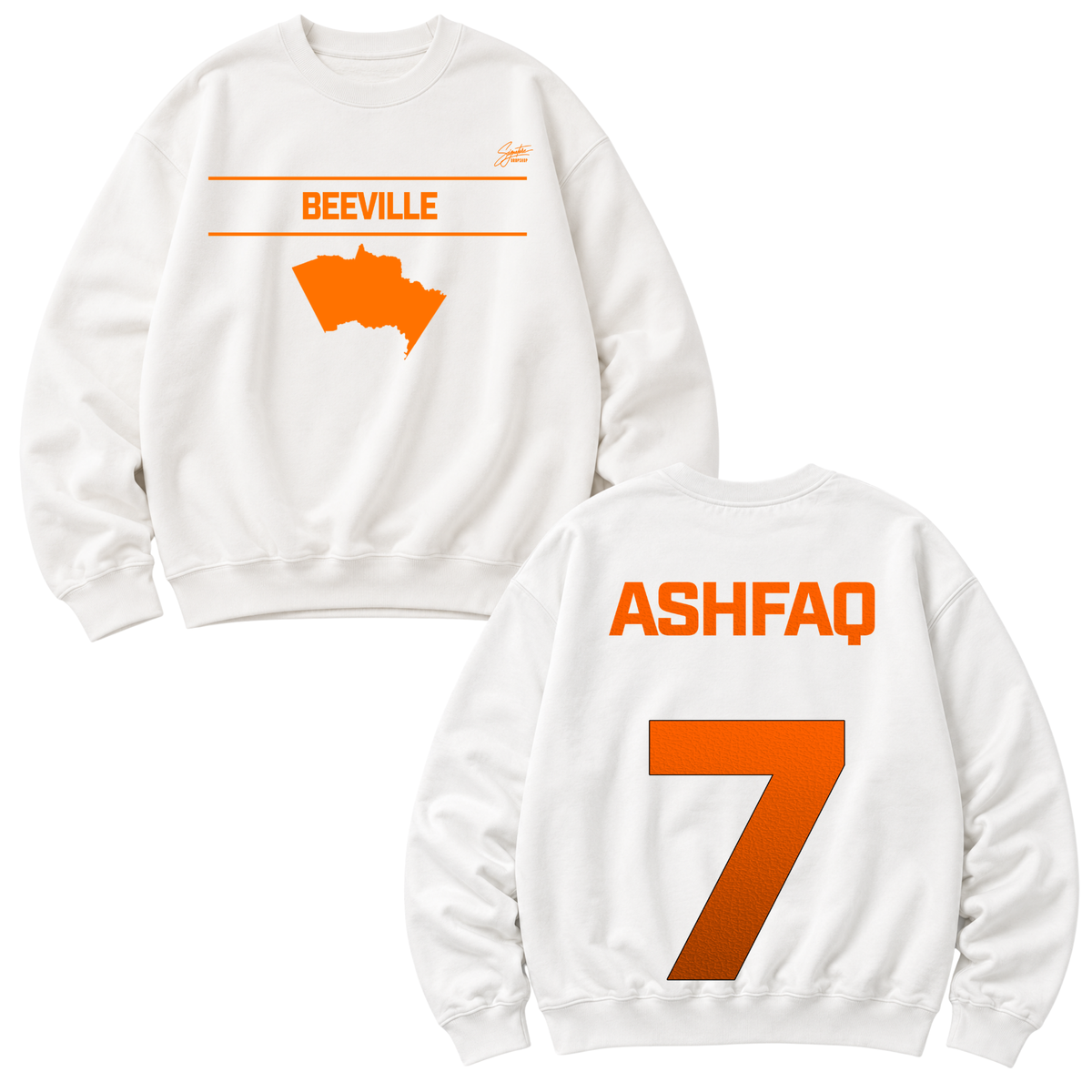 Abdul Rafay Ashfaq Heavyweight Crewneck Sweatshirt