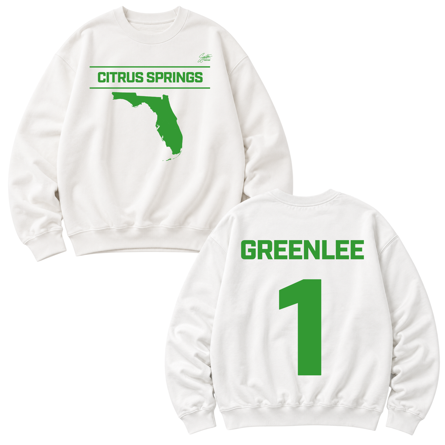 Travaun Greenlee Heavyweight Crewneck Sweatshirt