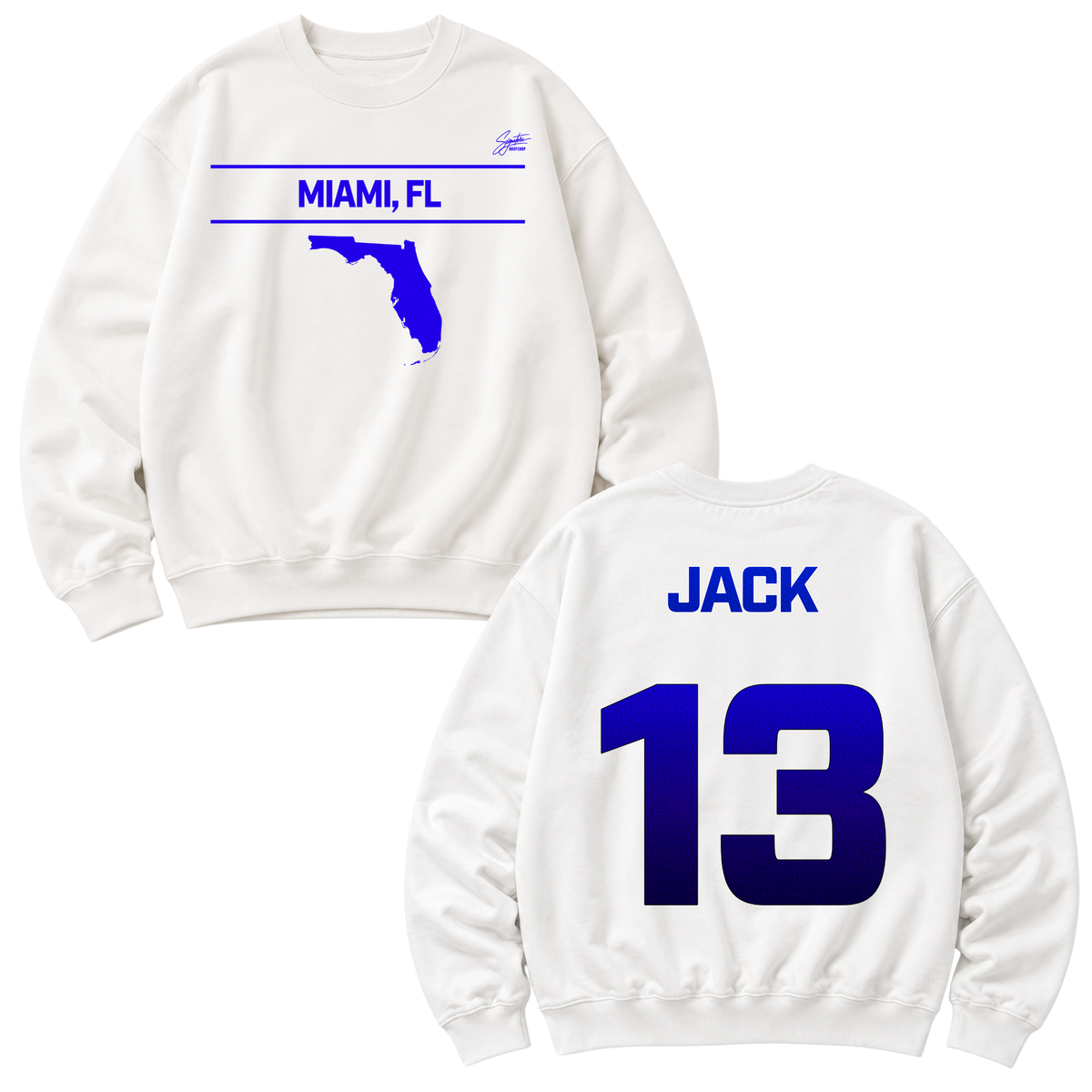 Tre Jack Heavyweight Crewneck Sweatshirt