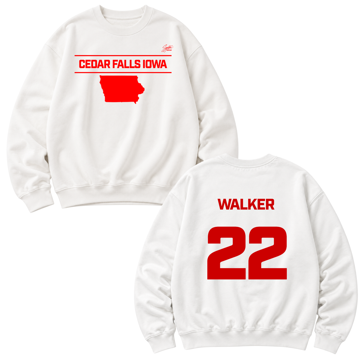 Kani Walker Heavyweight Crewneck Sweatshirt