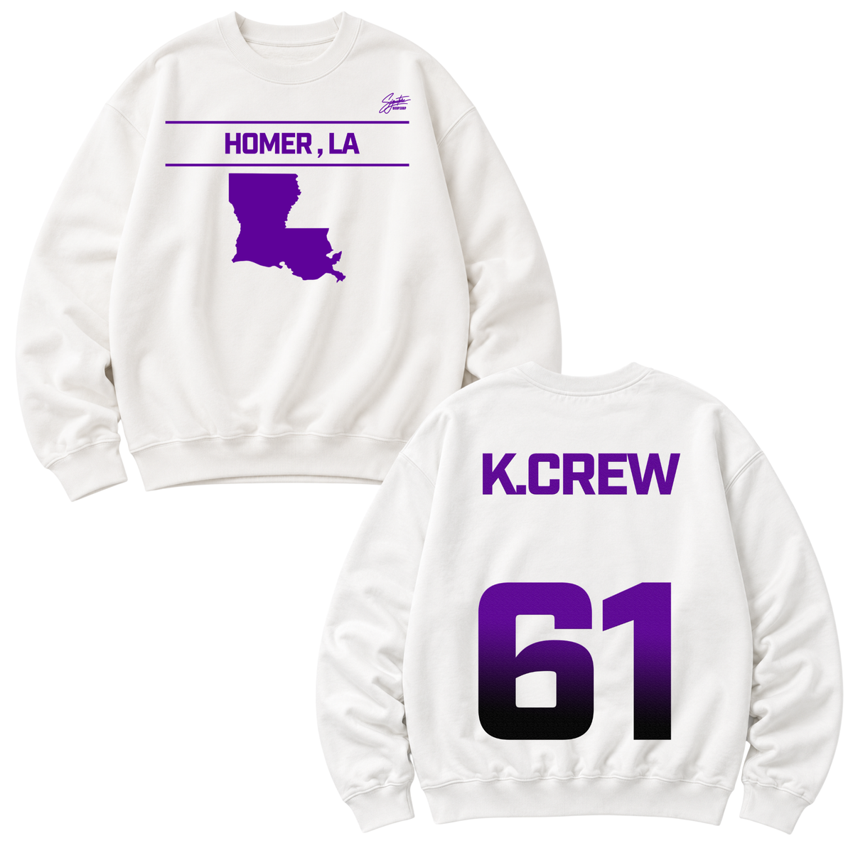 Karson Crew Heavyweight Crewneck Sweatshirt