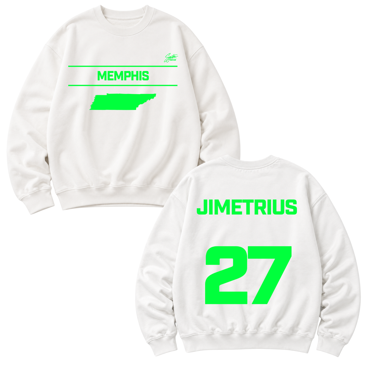 Jimetrius Akins Heavyweight Crewneck Sweatshirt