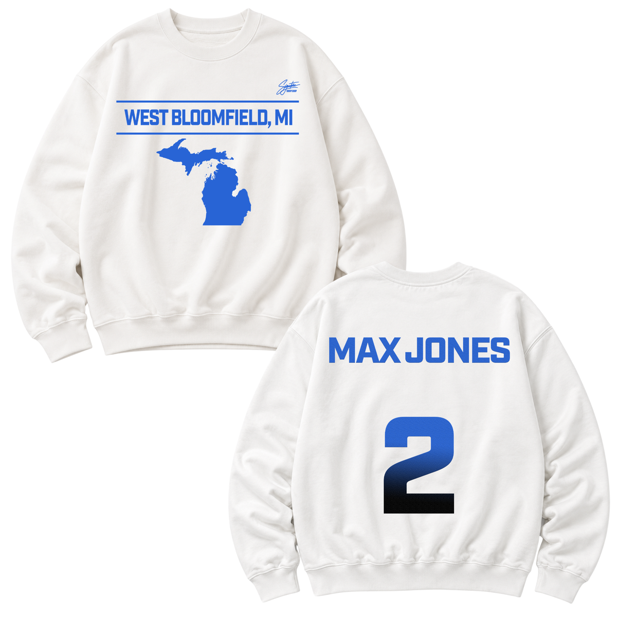 Max Jones Heavyweight Crewneck Sweatshirt