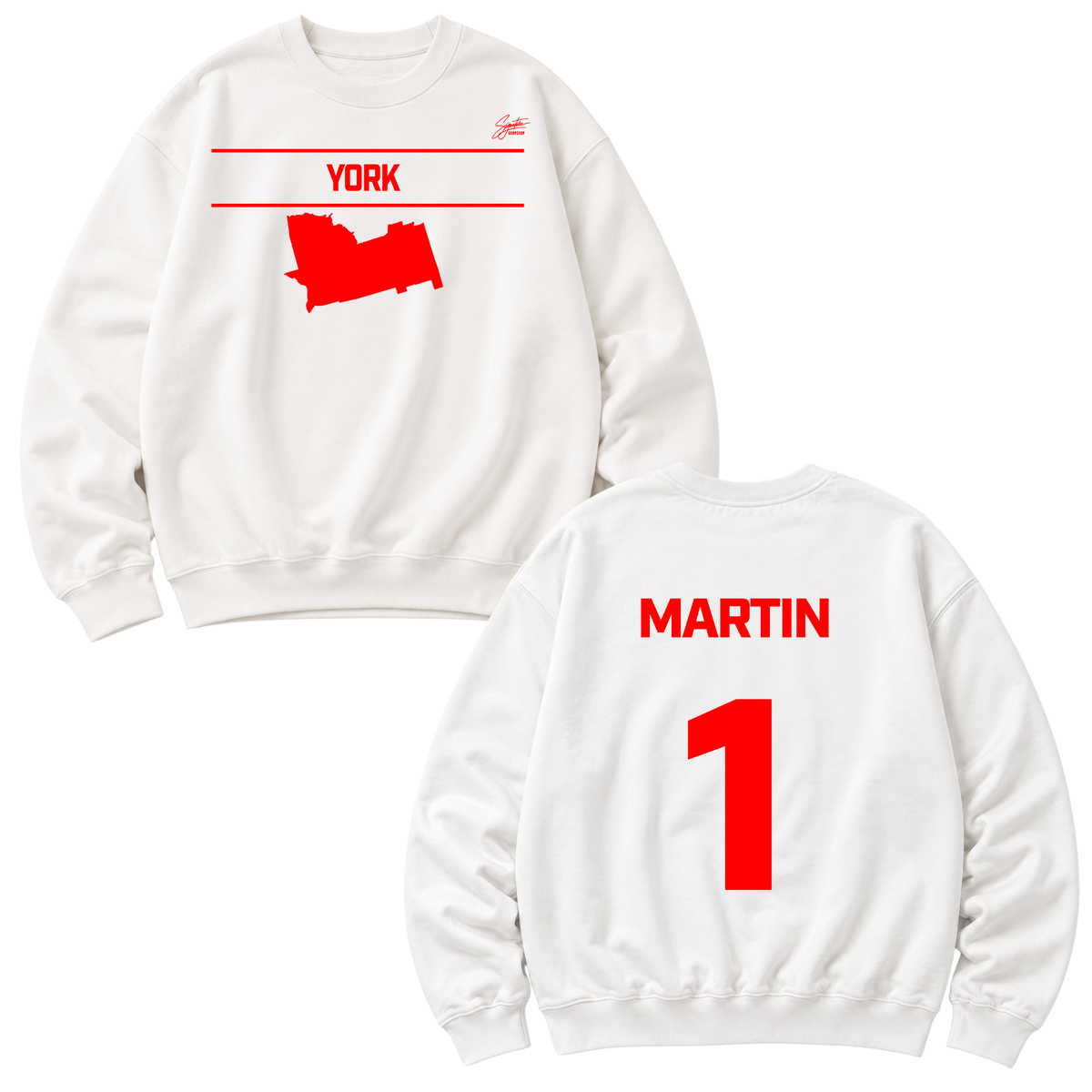 Demonte Martin Heavyweight Crewneck Sweatshirt