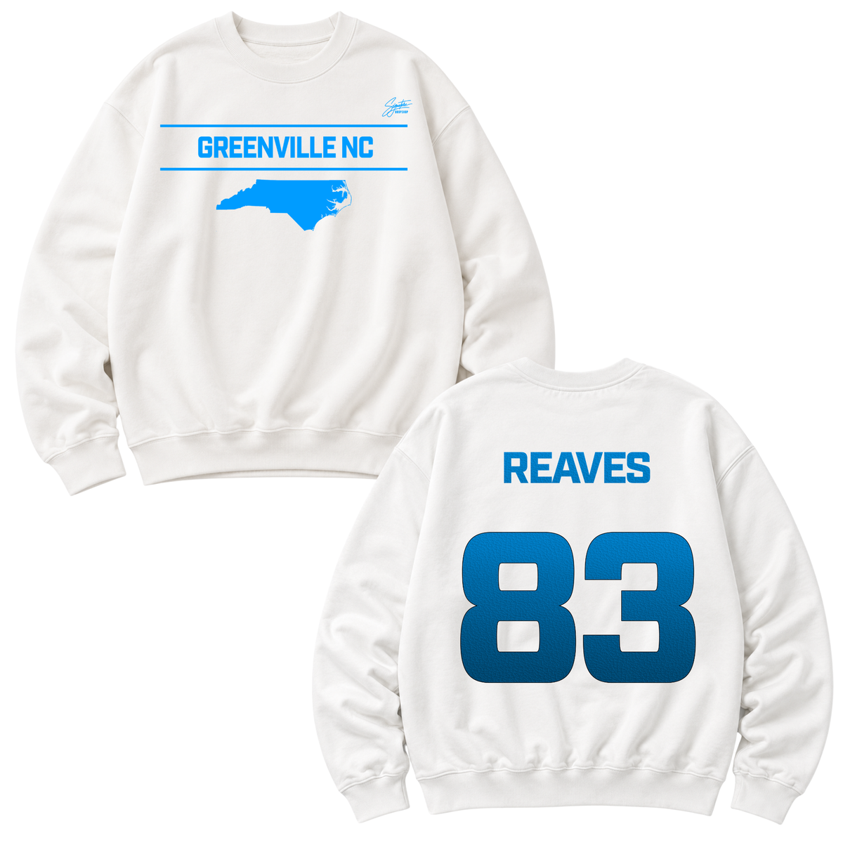 Tyquavion Reaves Heavyweight Crewneck Sweatshirt