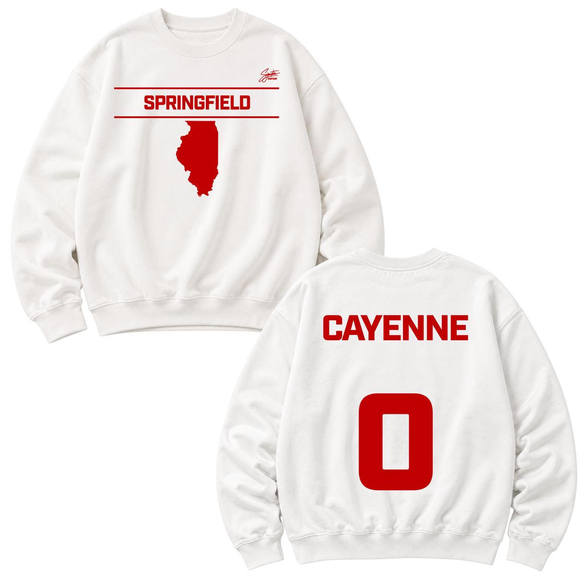 Cayenne Mcelya Heavyweight Crewneck Sweatshirt