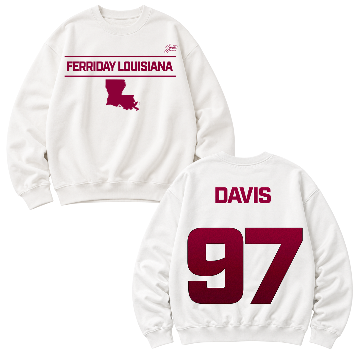Joshua Davis Heavyweight Crewneck Sweatshirt