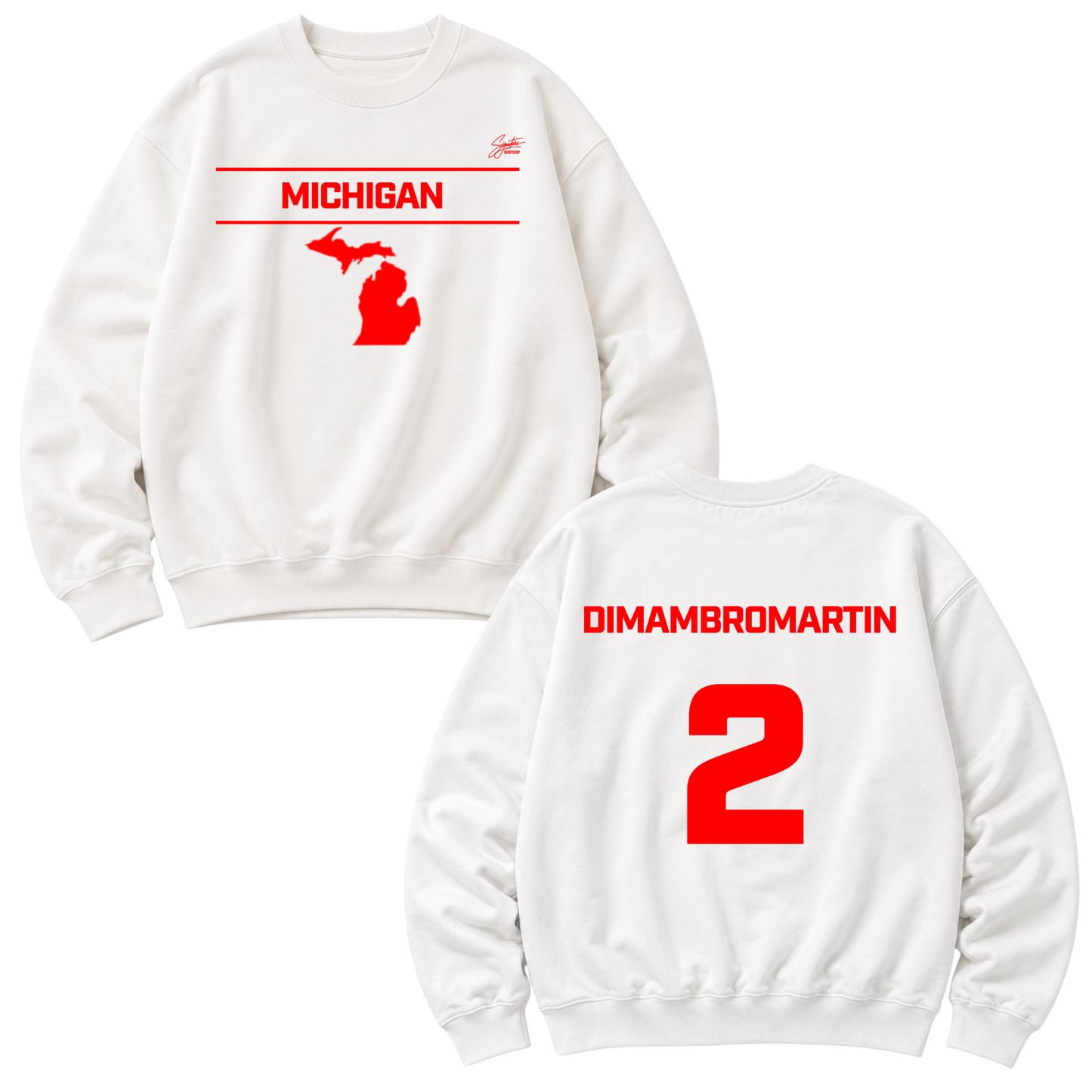 Bruce Dimambromartin Heavyweight Crewneck Sweatshirt