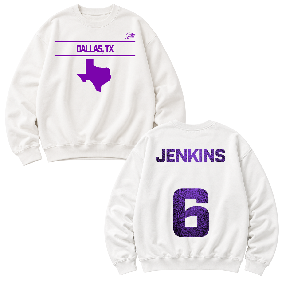 Jaylen Jenkins Heavyweight Crewneck Sweatshirt