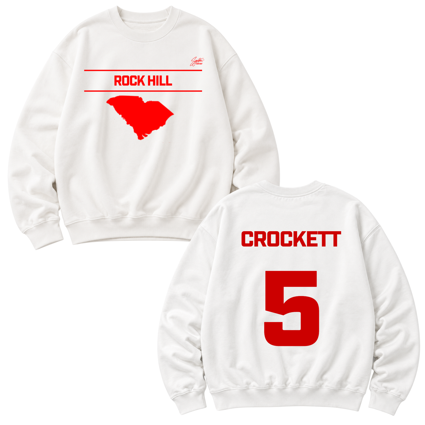 Dawandrick Crockett Heavyweight Crewneck Sweatshirt