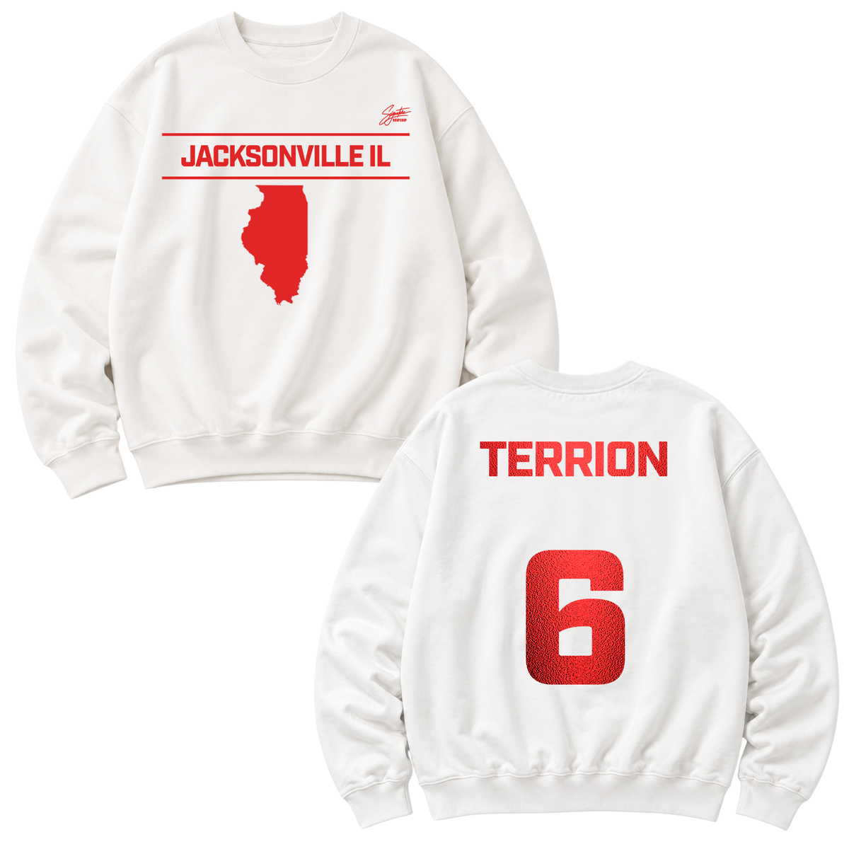 Terrion Jackson Heavyweight Crewneck Sweatshirt