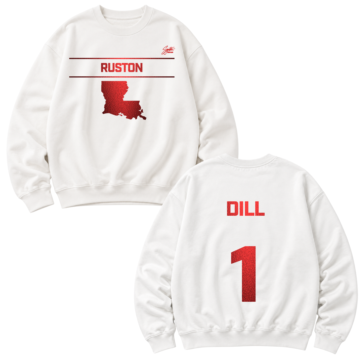 Dillon Gray Heavyweight Crewneck Sweatshirt