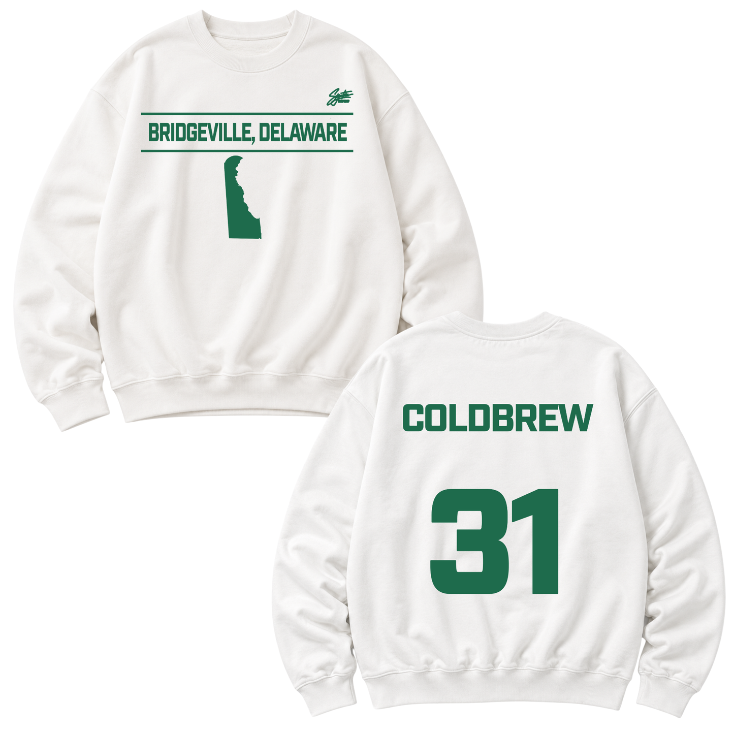 Michael Brewer II Heavyweight Crewneck Sweatshirt