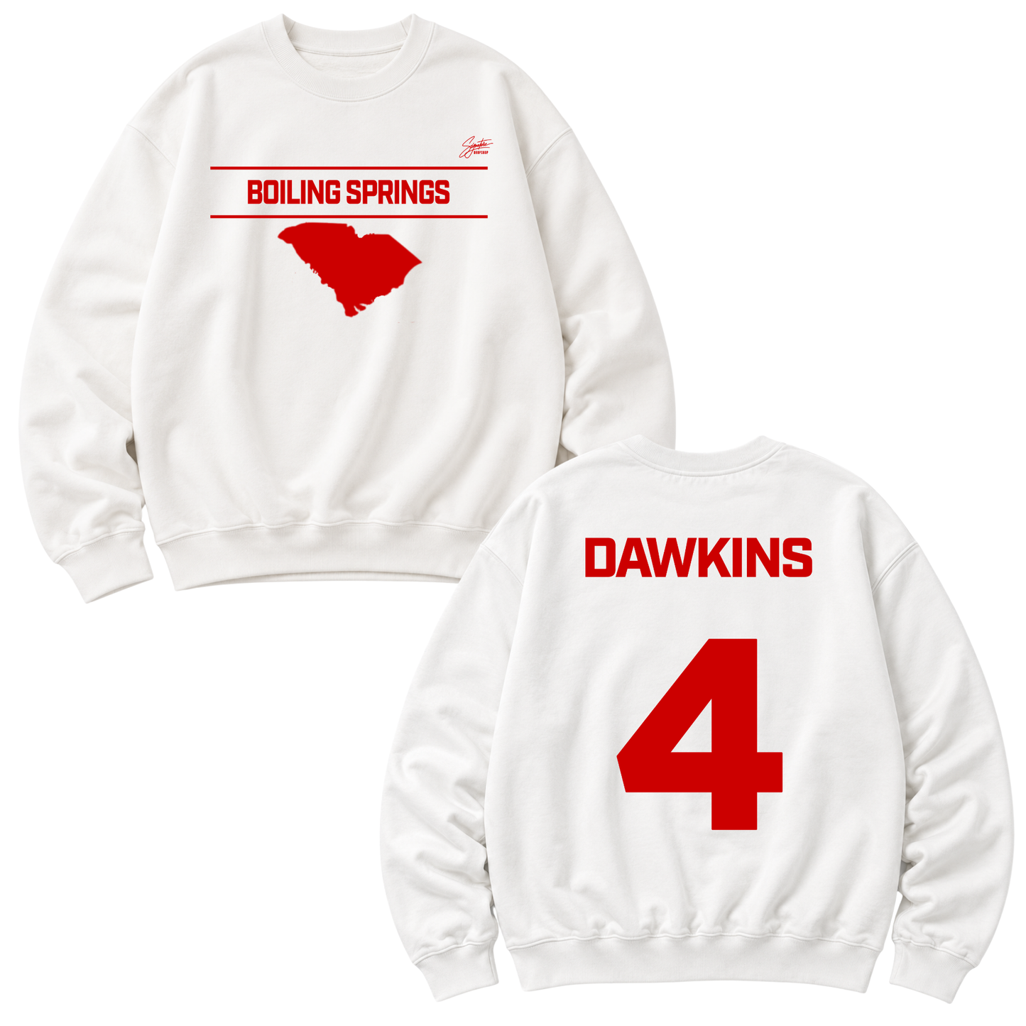 Justin Dawkins Heavyweight Crewneck Sweatshirt