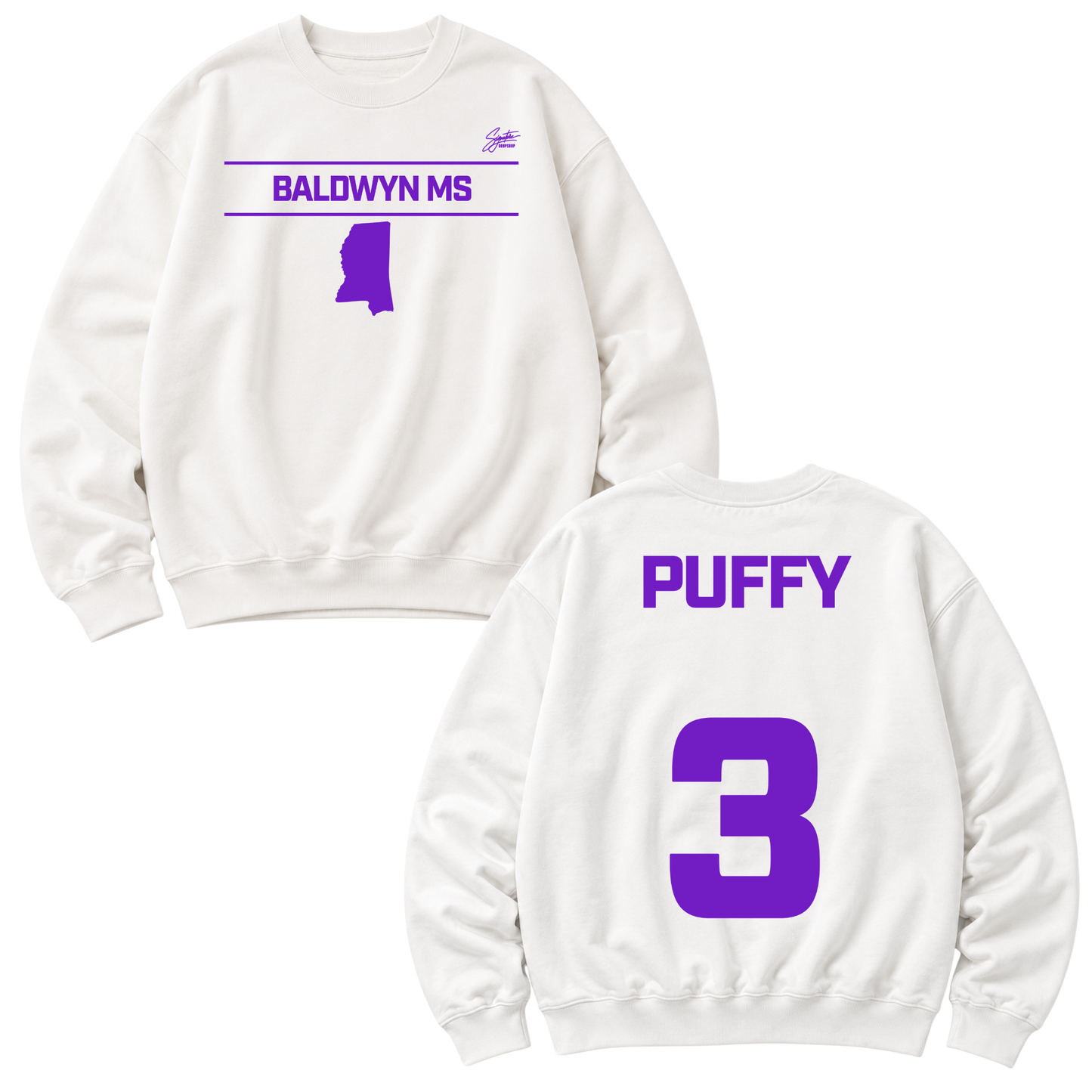 Decorian Warren Heavyweight Crewneck Sweatshirt