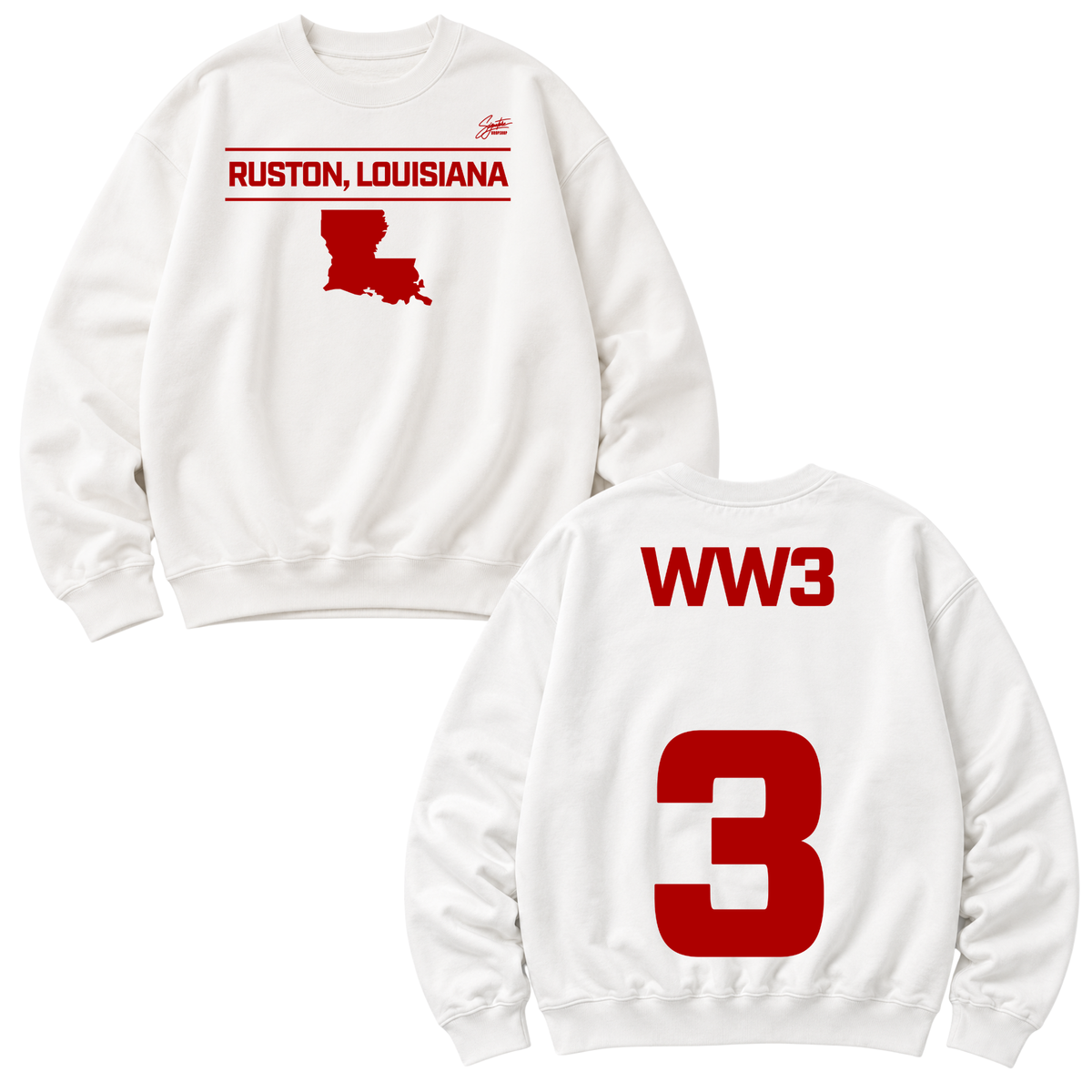 Willie Williams III Heavyweight Crewneck Sweatshirt