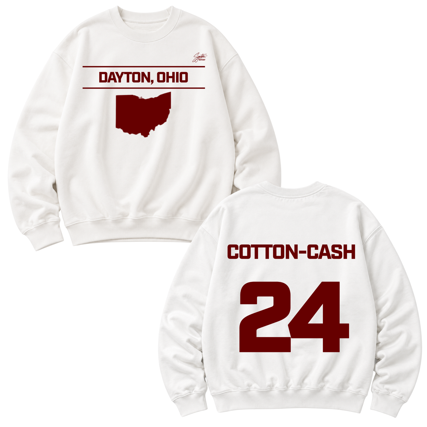 Kelvin Cotton-Cash Heavyweight Crewneck Sweatshirt