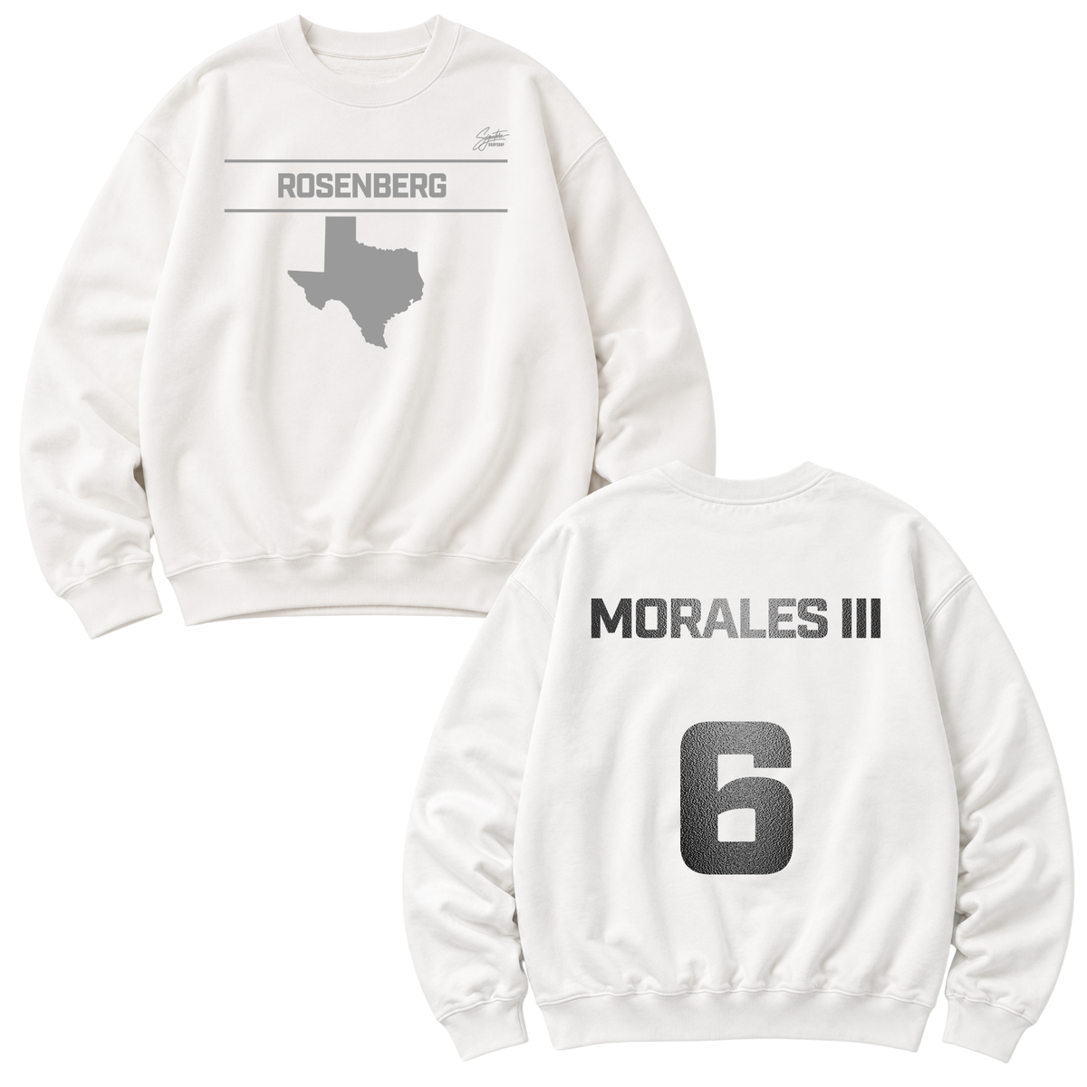 Roman Morales lll Heavyweight Crewneck Sweatshirt
