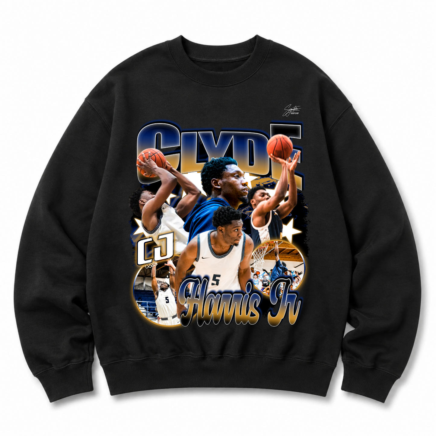 Clyde Harris Jr Heavyweight Crewneck Sweatshirt
