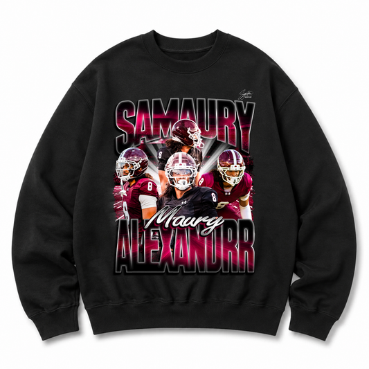 SaMaury Alexandrr Heavyweight Crewneck Sweatshirt