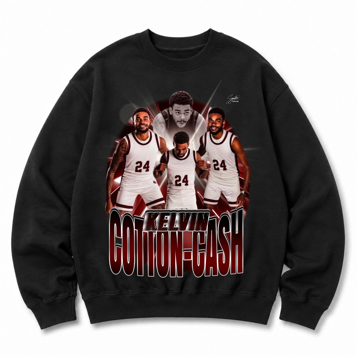Kelvin Cotton-Cash Heavyweight Crewneck Sweatshirt