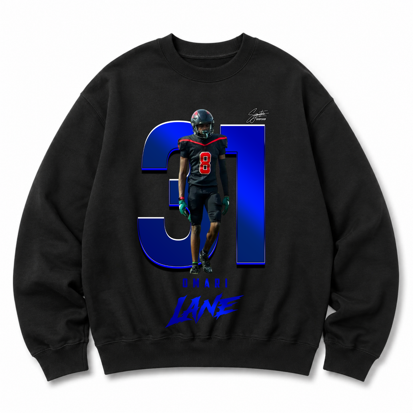 Omari Lane Heavyweight Crewneck Sweatshirt