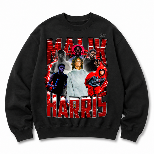 Malik Harris Heavyweight Crewneck Sweatshirt