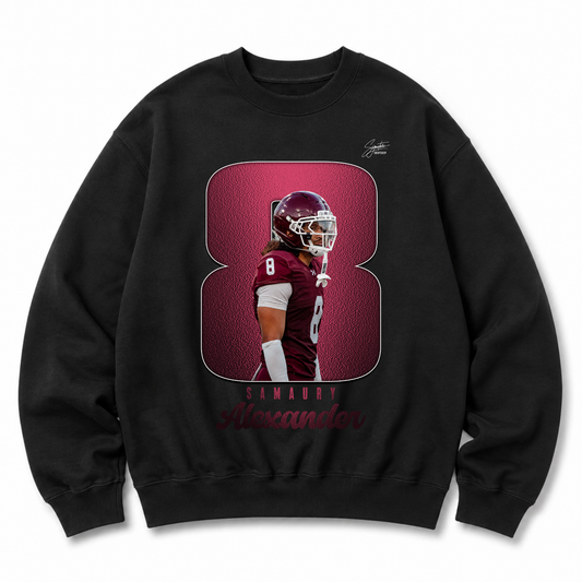SaMaury Alexandrr Heavyweight Crewneck Sweatshirt