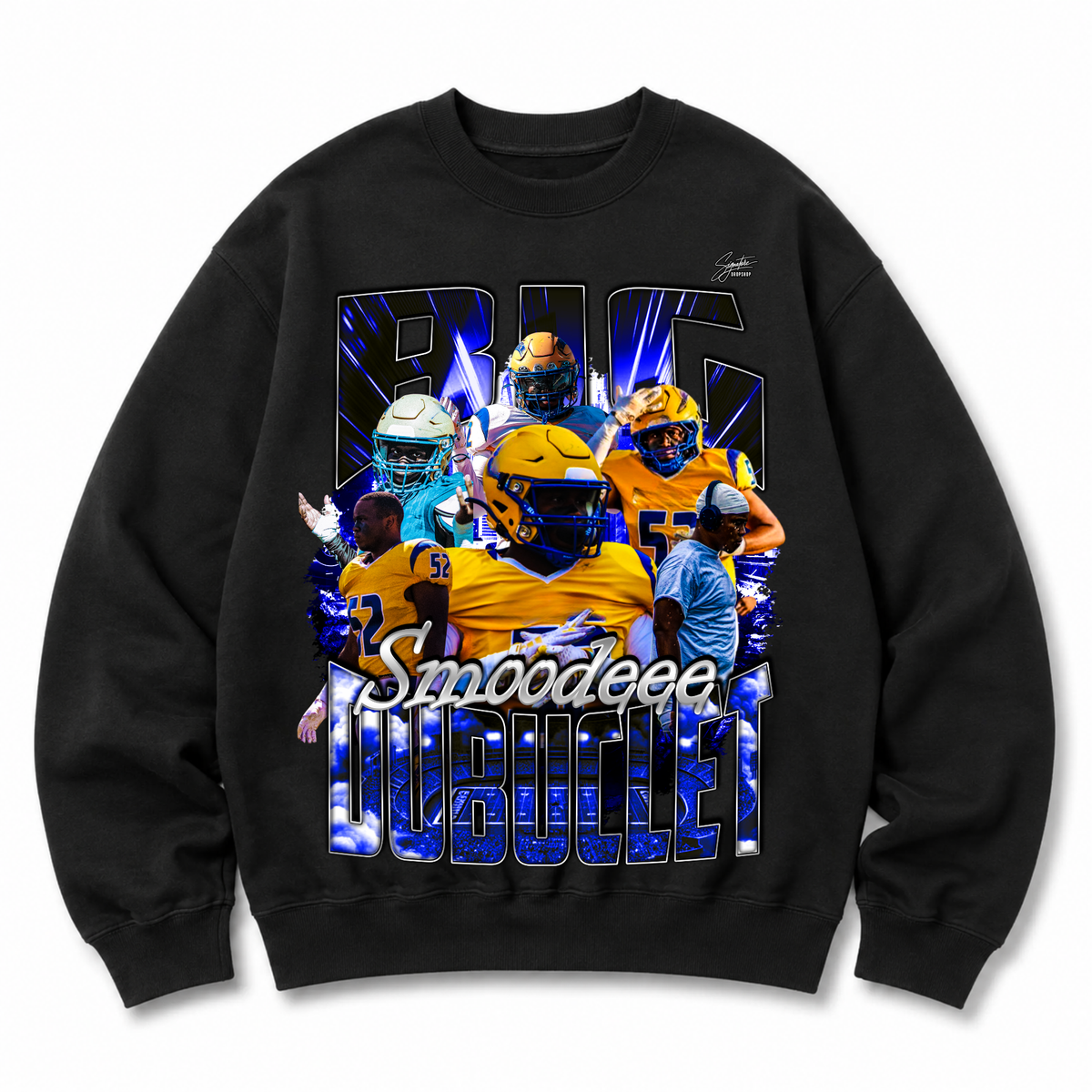 Big Smoodeee Dubuclet Heavyweight Crewneck Sweatshirt