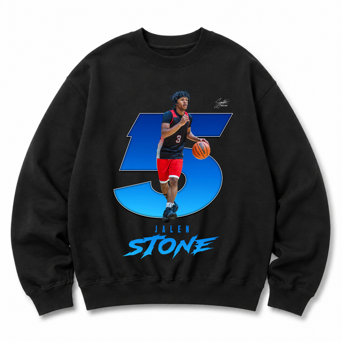 Jalen Stone Heavyweight Crewneck Sweatshirt