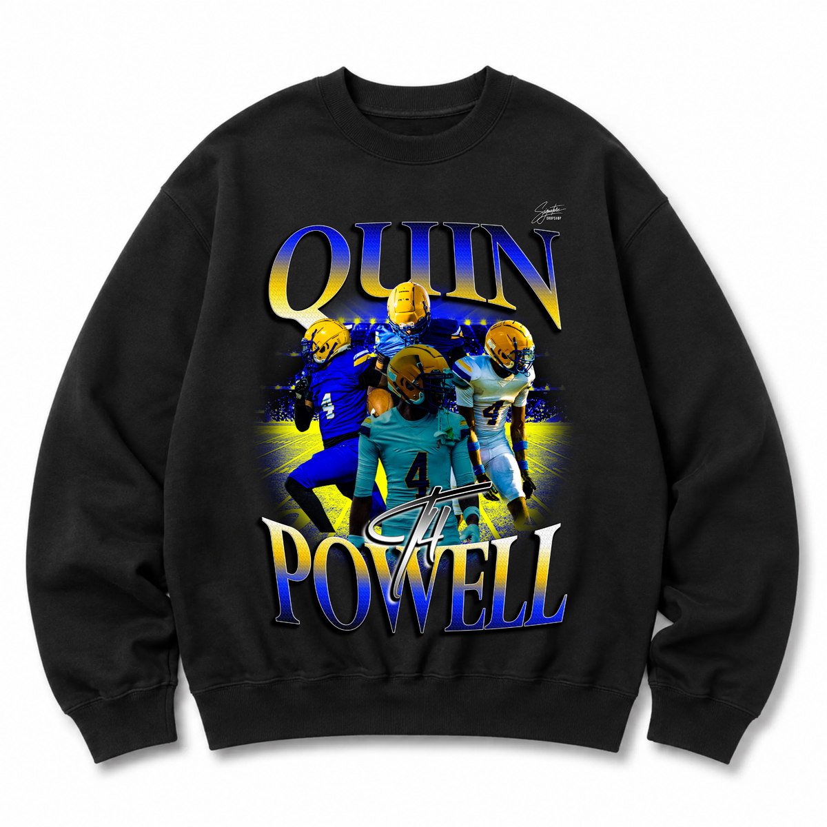 Quin Powell Heavyweight Crewneck Sweatshirt