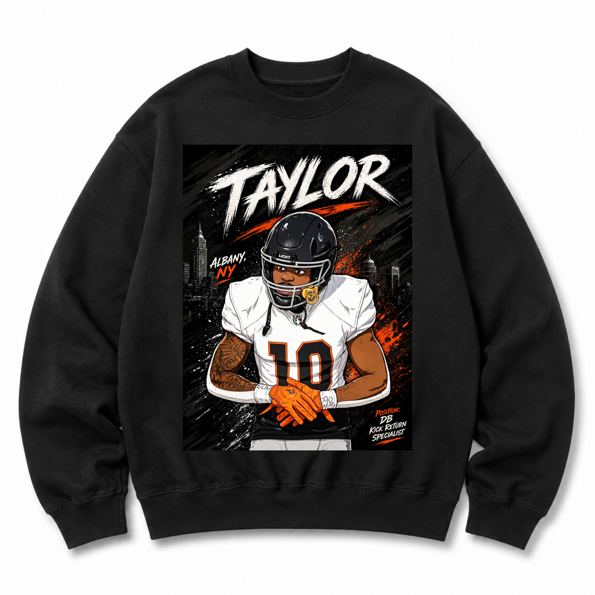Taurian Taylor Heavyweight Crewneck Sweatshirt
