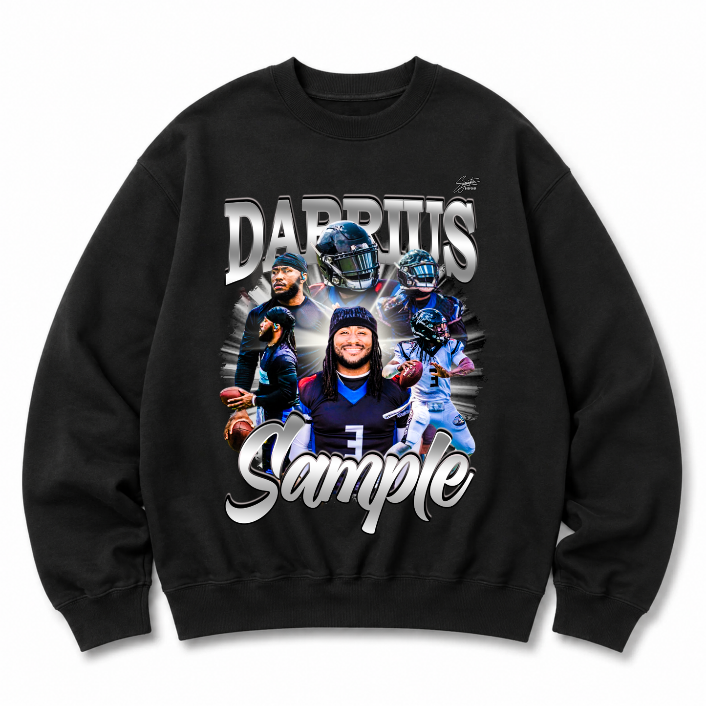 Darrius Sample Heavyweight Crewneck Sweatshirt