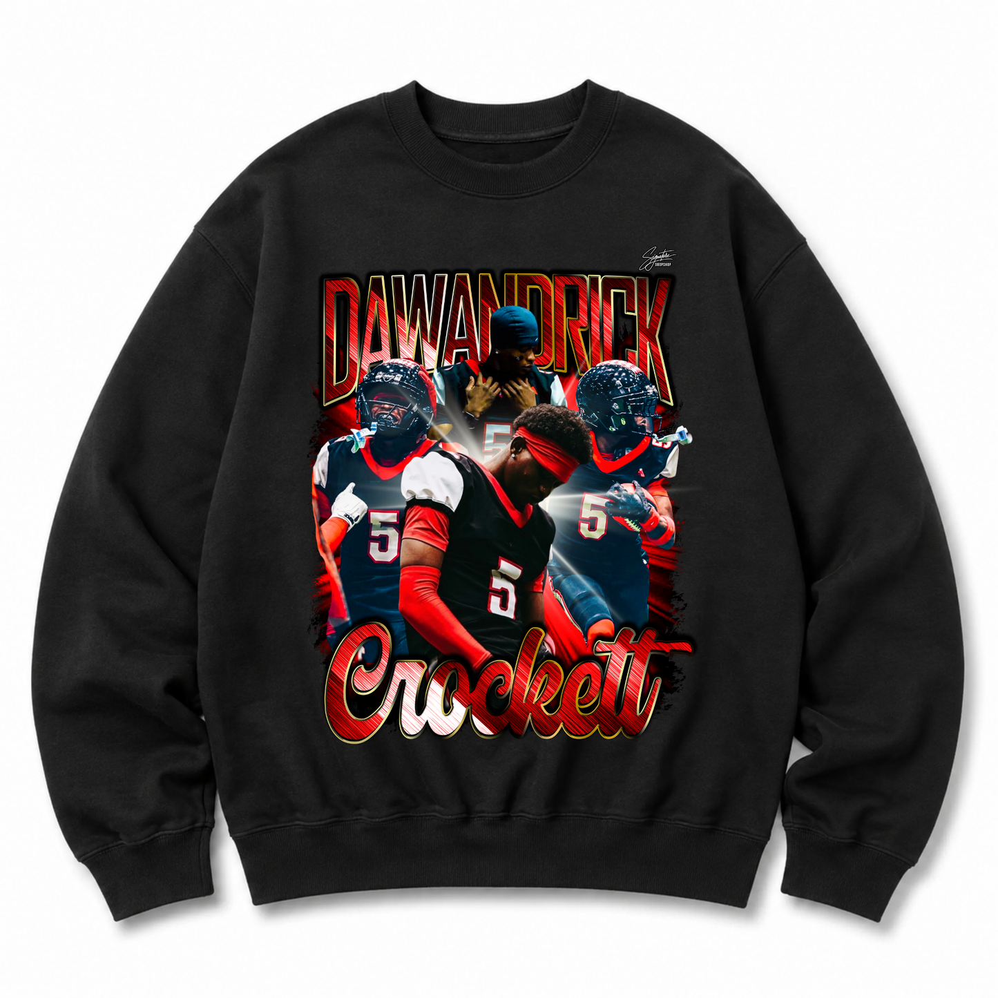 Dawandrick Crockett Heavyweight Crewneck Sweatshirt