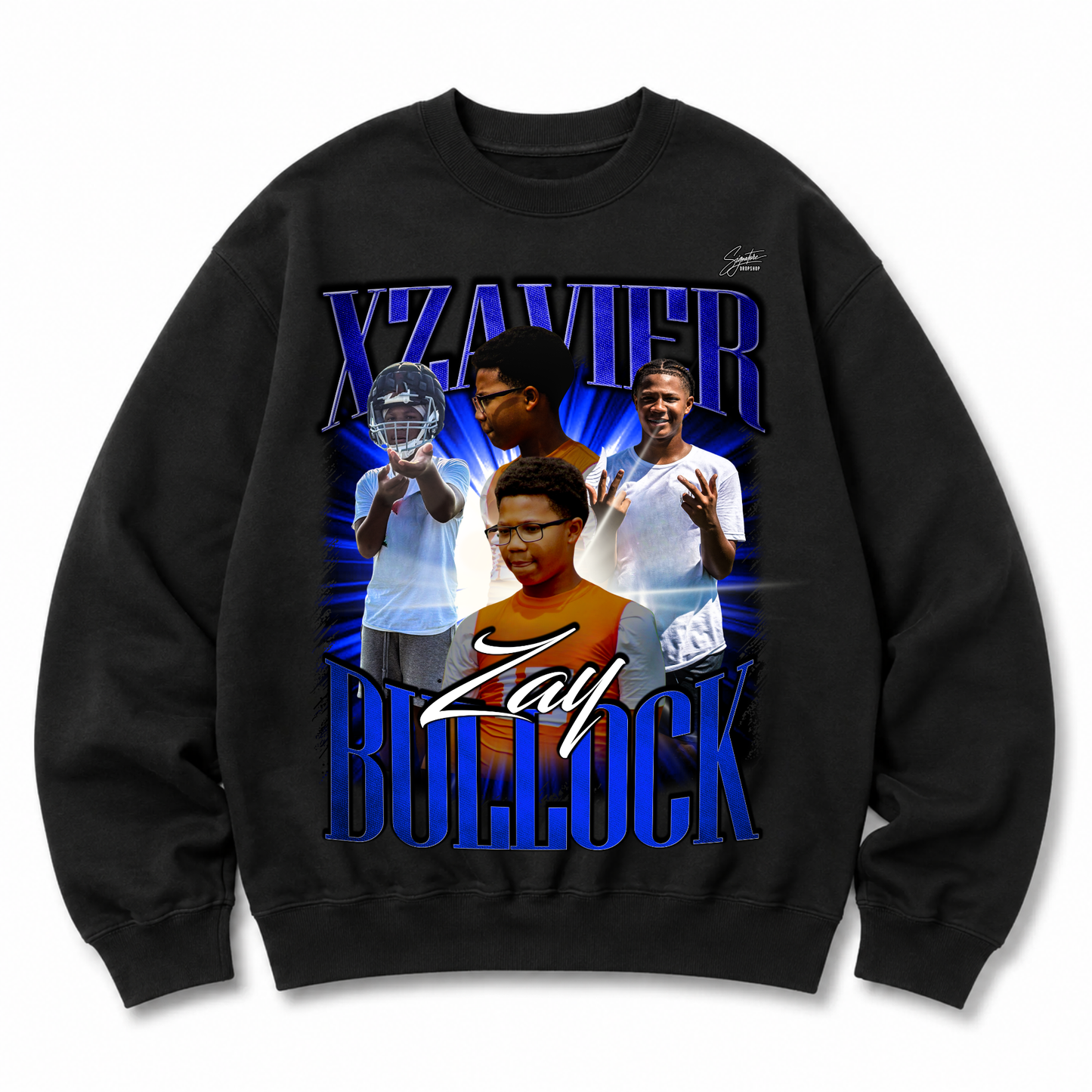 Xzavier Bullock Heavyweight Crewneck Sweatshirt