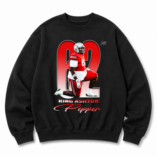 King Ashton Pepper Heavyweight Crewneck Sweatshirt