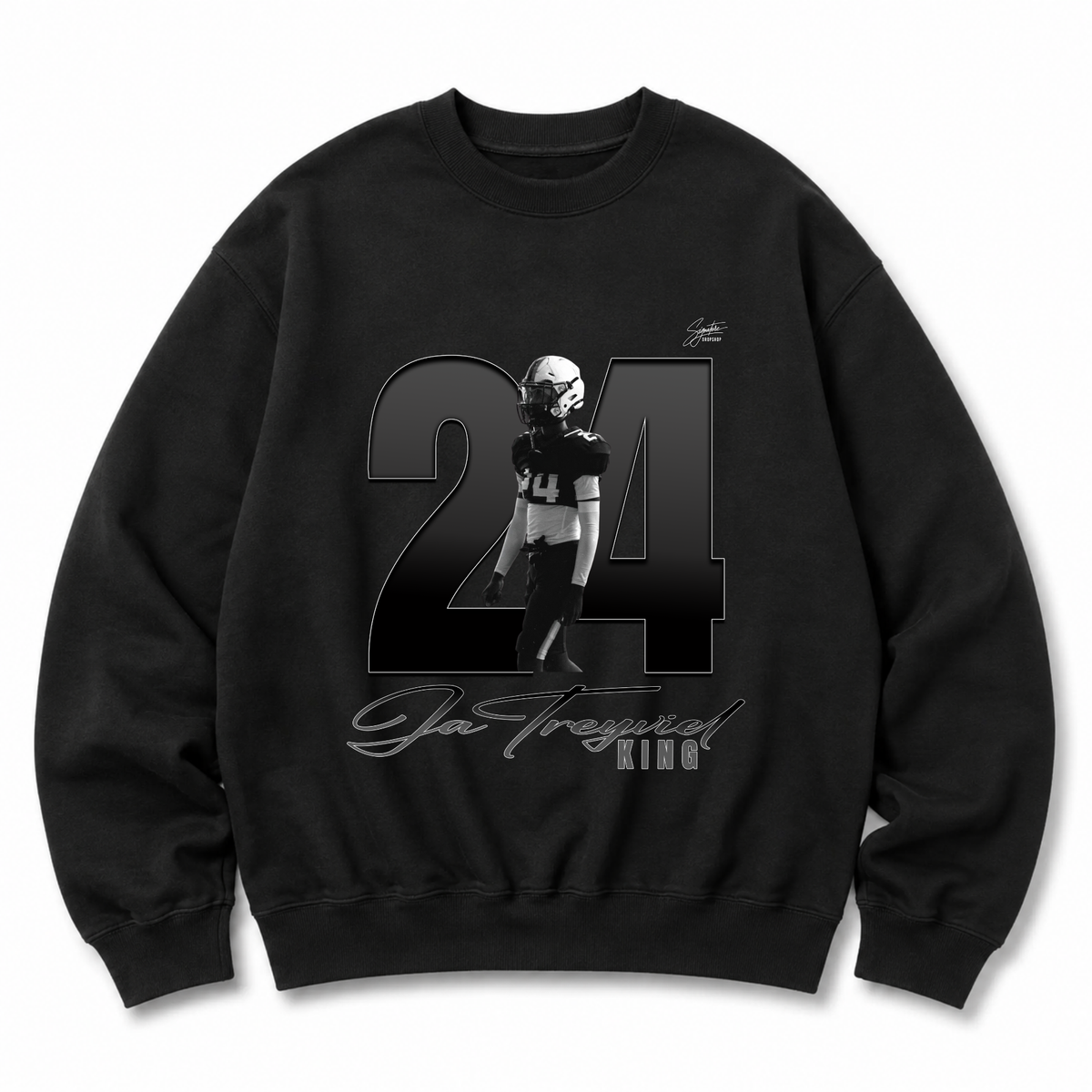JaTreyviel King Heavyweight Crewneck Sweatshirt